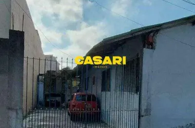 Terreno à venda na Rua Solimões, 580, Vila Cecília Maria, Santo André