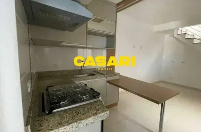 Cobertura com 2 dormitórios à venda, 92 m² - vila floresta - santo andré/sp