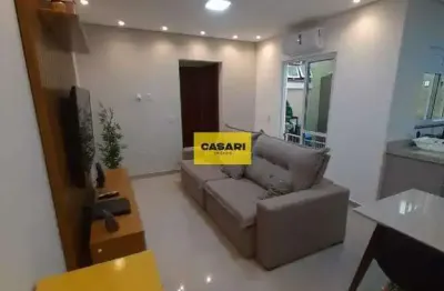 Apartamento com 2 dormitórios a venda, 70 m² -parque novo oratório, santo andré/sp