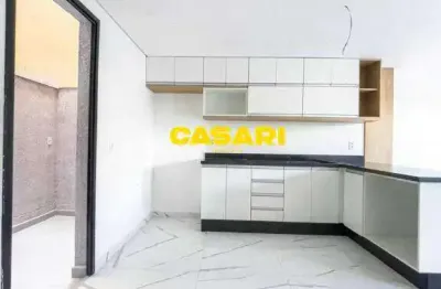 Sobrado triplex com 3 dormitórios e depósito – piscina e área gourmet – campestre, santo andré