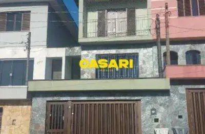 Sobrado com 3 dormitórios à venda, 282 m² - vila helena - santo andré/sp