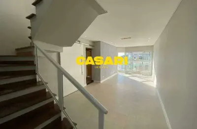 Cobertura duplex 3 dormitórios com piscina e área gourmet no centro de são bernardo do campo