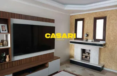 Sobrado com 4 dormitórios à venda – 267m², 3 suítes e churrasqueira – parque selecta, são bernardo do campo