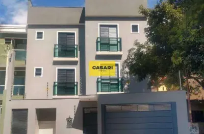 Apartamento com 2 dormitórios à venda, 55 m² - vila valparaíso - santo andré/sp