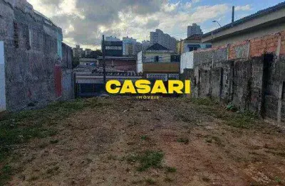 Terreno à venda, 250 m² - taboão - são bernardo do campo/sp