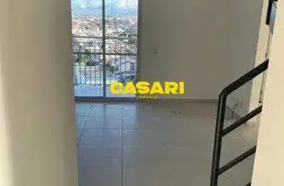 Cobertura com 3 dormitórios à venda na vila alzira - santo andré/sp | 160 m²
