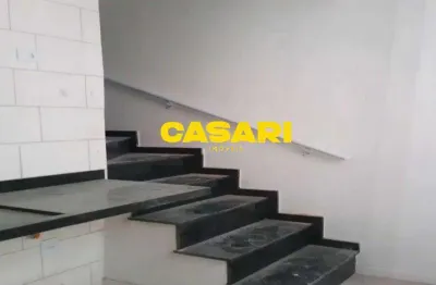 Cobertura com 2 dormitórios à venda, 76 m² por r$ 470.000,00 - parque das nações - santo andré/sp