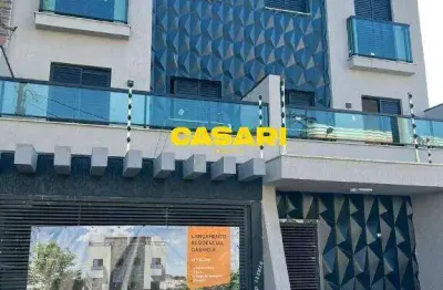 Cobertura à venda, 95 m² por r$ 577.000,00 - paraíso - santo andré/sp