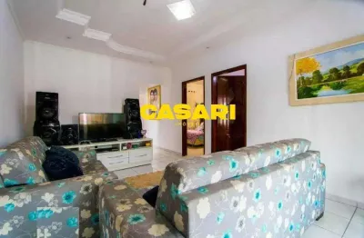 Casa com 2 dormitórios à venda, 224 m² - parque novo oratório - santo andré/sp