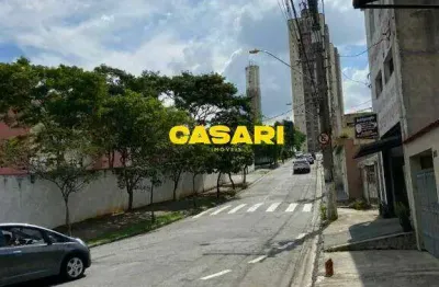 Terreno à venda, 280 m² por r$ 450.000,00 - vila humaitá - santo andré/sp