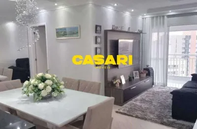 Apartamento com 3 dormitórios à venda, 91 m² - centro - são bernardo do campo/sp