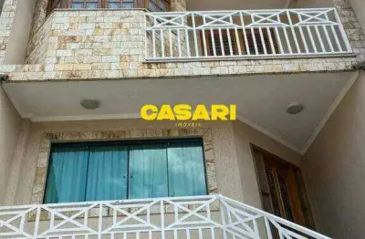 Sobrado com 3 dormitórios à venda, 243 m² - parque selecta(montanhão) - são bernardo do campo/sp