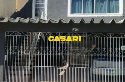 Casa térrea com área gourmet à venda, 2 dormitórios, 186 m² – vila valparaíso – santo andré/sp