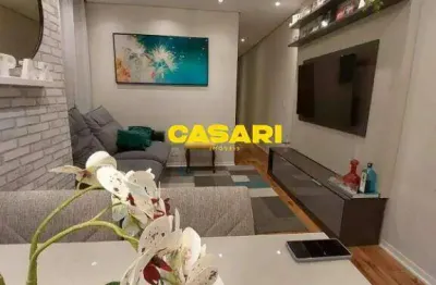 Cobertura com 3 dormitórios à venda, 134 m² - paraíso - santo andré/sp