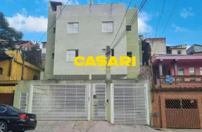 Cobertura com 2 dormitórios à venda, 86 m² - vila lutécia - santo andré/sp