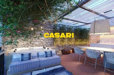 Cobertura com 2 dormitórios à venda, 138 m² - nova petrópolis - são bernardo do campo/sp