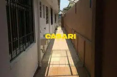 Terreno 250m² com 4 casas alugadas na vila aquilino – santo andré