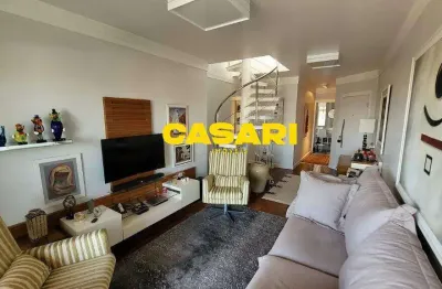 Cobertura à venda, 220 m² por r$ 1.060.000,00 - centro - são bernardo do campo/sp
