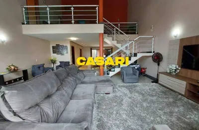 Sobrado com 3 dormitórios à venda, 300 m² - parque dos pássaros - são bernardo do campo/sp