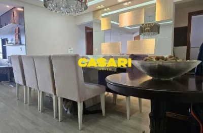 Apartamento à venda na vila gonçalves em são bernardo do campo – 158m², 3 suítes, 4 vagas e depósito