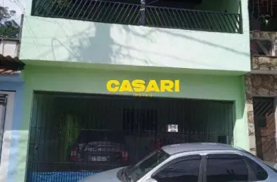 Sobrado com 3 dormitórios à venda, 142 m² - jardim las vegas - santo andré/sp