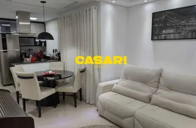Apartamento com 1 dormitório à venda, 58 m² - parque das nações - santo andré/sp
