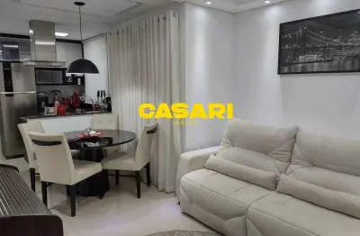 Apartamento com 1 dormitório à venda, 58 m² - parque das nações - santo andré/sp