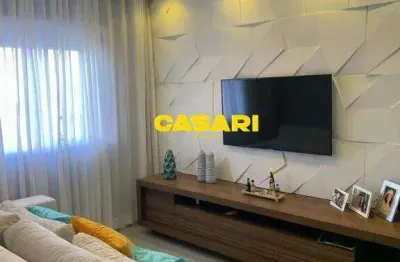 Apartamento 2 dormitorios, suite, varanda gourmet - cond auguri - clube, 71 m² - centro - são bernardo do campo/sp