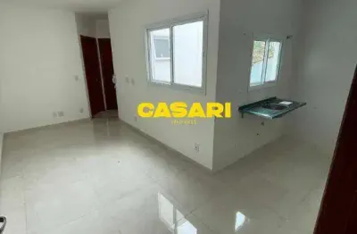 Cobertura com 2 dormitórios à venda, 80 m² - jardim milena - santo andré/sp
