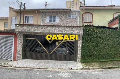 Sobrado com 3 dormitórios à venda, 130 m² - vila tupi - são bernardo do campo/sp