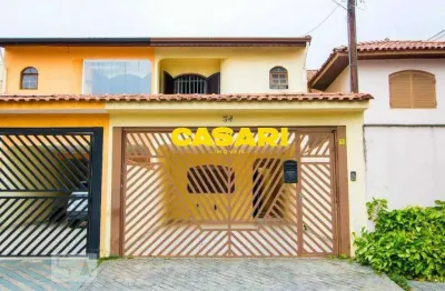 Sobrado com 3 dormitórios à venda, 231 m² - vila homero thon - santo andré/sp