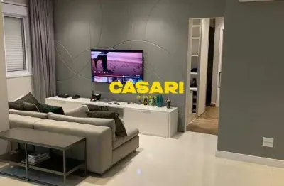 Apartamento com 1 dormitório à venda, 74 m² - jardim - santo andré/sp