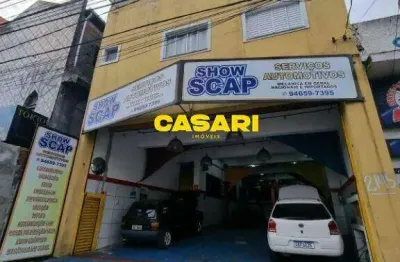 Prédio comercial e residencial à venda no casa grande, diadema – 284 m² com salão