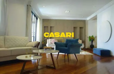 Apartamento com 4 dormitórios à venda, 397 m² por r$ 1.500.000,00 - centro - são bernardo do campo/sp