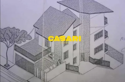 Sobrado com 6 dormitórios à venda, 442 m² - demarchi - são bernardo do campo/sp