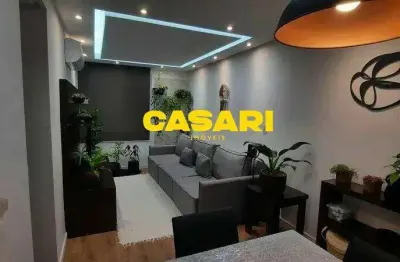 Apartamento com 2 dormitórios à venda, 51 m² por r$ 361.000,00 - jardim irajá - são bernardo do campo/sp