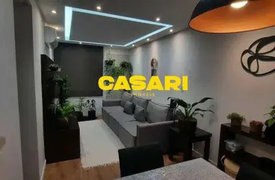 Apartamento com 2 dormitórios à venda, 51 m² por r$ 361.000,00 - jardim irajá - são bernardo do campo/sp
