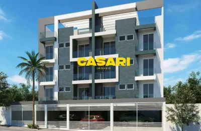 Cobertura com 2 dormitórios à venda, 111 m² - jardim do mar - são bernardo do campo/sp