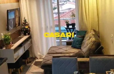 Apartamento com 2 dormitórios à venda, 54 m²- vila dayse - são bernardo do campo/sp