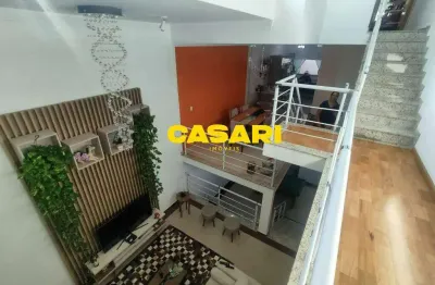 Sobrado com 4 dormitórios à venda, 232 m² - jardim do mar - são bernardo do campo/sp