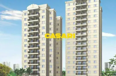 Apartamento com 2 dormitórios à venda, 58 m² - vila gonçalves - são bernardo do campo/sp