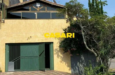 Sobrado com 5 dormitórios à venda, 269 m² - taboão - são bernardo do campo/sp