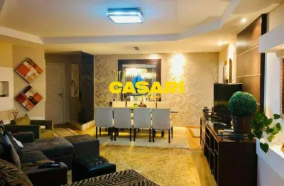 Apartamento com 3 dormitórios à venda, 156 m² no condomínio netuno - santa paula - são caetano do sul/sp