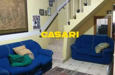 Sobrado com 2 dormitórios à venda, 136 m²- assunção - são bernardo do campo/sp