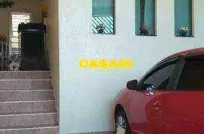 Sobrado com 3 dormitórios à venda, 165 m² por r$ 720.000,00 - vila tibiriçá - santo andré/sp