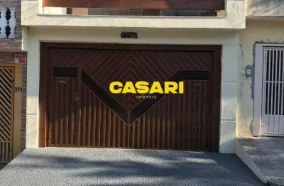 Sobrado 3 dormitórios com área gourmet à venda no parque marajoara - santo andré