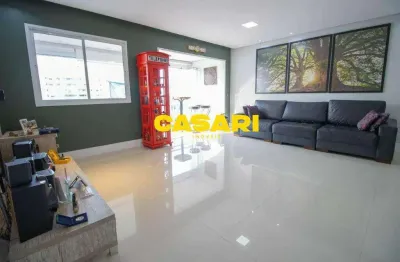 Apartamento 2 suites, 3 banheiros, varanda ampla, 2 vagas - 91m2 - centro-sbc - cond anima