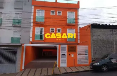 Cobertura com 2 dormitórios à venda, 96 m² - jardim guarará - santo andré/sp