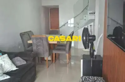 Cobertura à venda, 182 m² - 4 dormitórios (1 suíte), piscina, espaço gourmet, 3 vagas - centro - são bernardo do campo/sp