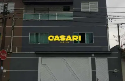 Sobrado à venda, 182 m² por r$ 820.000,00 - vila pires - santo andré/sp